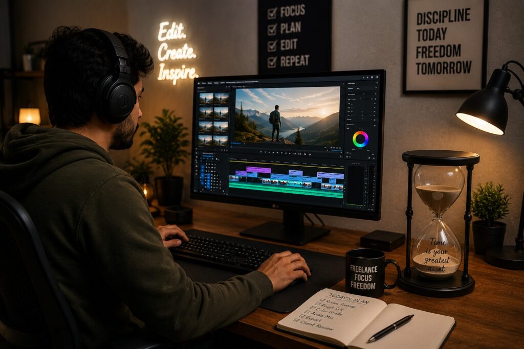 freelance video editor
