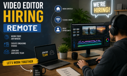 Video Editor Hiring Remote: How to Find the Perfect Editor for Your Projects