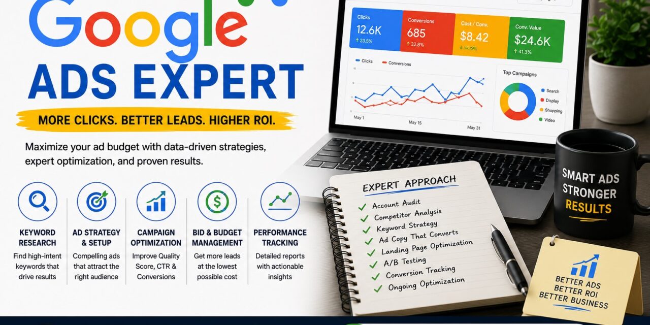 Hire Google Ads Expert: Maximize Your Advertising Budget and Generate More Qualified Leads