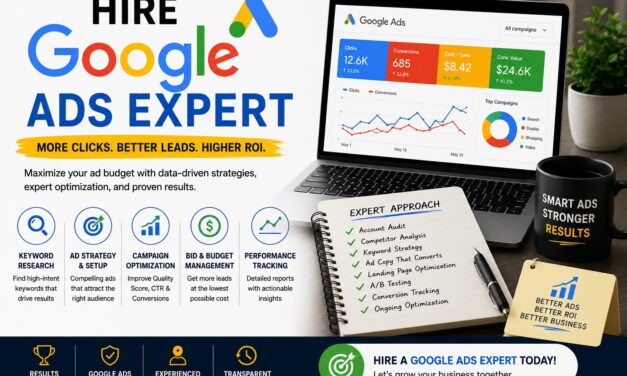 Hire Google Ads Expert: Maximize Your Advertising Budget and Generate More Qualified Leads