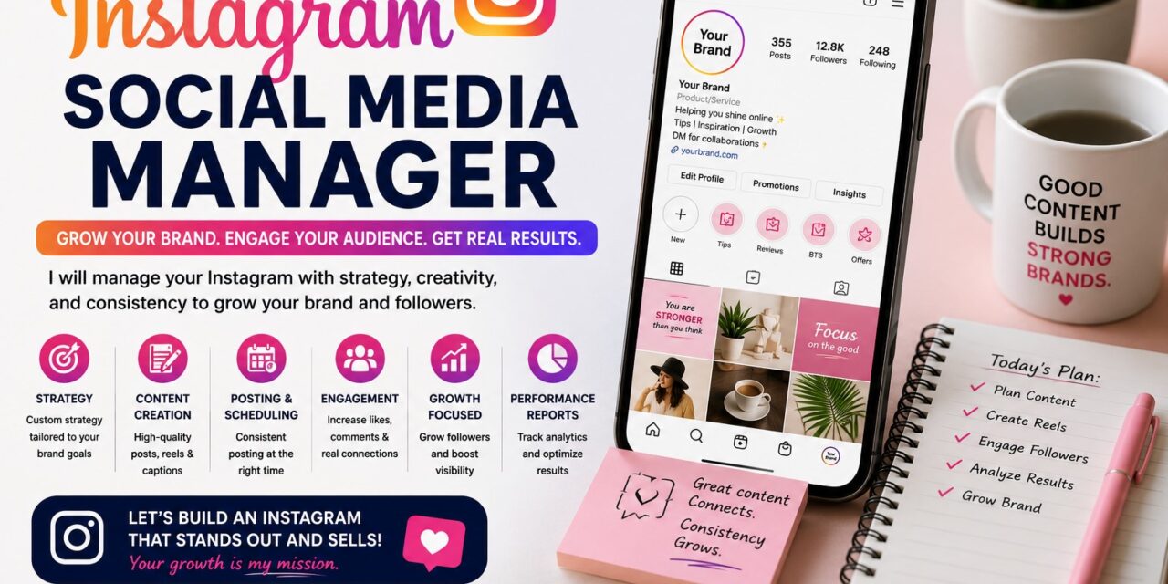 Hire Social Media Manager Instagram: Grow Your Brand With Professional Instagram Management