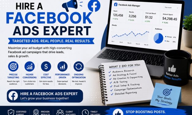 Hire a Facebook Ads Expert: Scale Your Business With Smarter Social Media Advertising