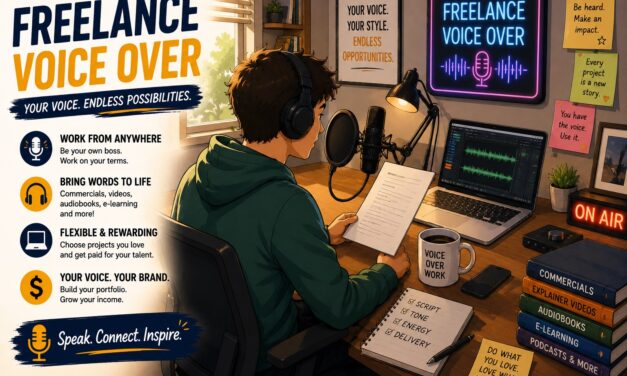 Freelance Voice Over: How to Build a Career as a Professional Voice Talent