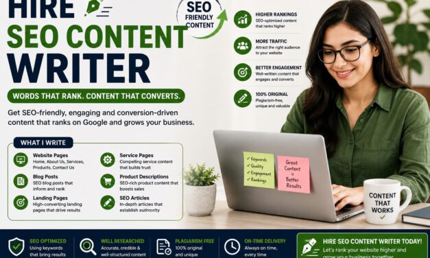 Hire SEO Content Writer: Create Content That Ranks, Engages, and Converts
