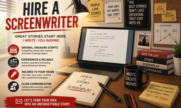 Hire a Screenwriter: How to Turn Your Story Idea Into a Professional Script