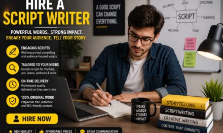 Hire a Script Writer: How Professional Writers Turn Ideas Into Powerful Stories