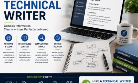 Hire a Technical Writer: Turn Complex Information Into Clear, Professional Documentation