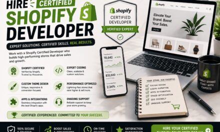 Hire Certified Shopify Developer: Why Expertise Matters for Growing Ecommerce Stores