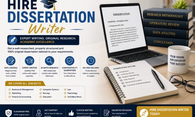 Hire Dissertation Writer: Get Professional Academic Writing Support for Your Research Project
