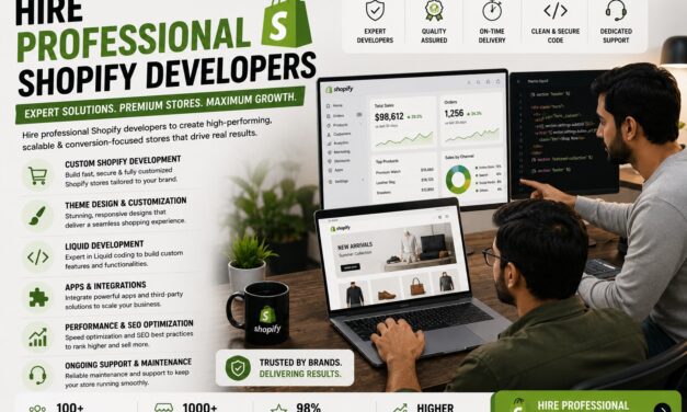 Hire Professional Shopify Developers: The Complete Guide to Finding the Right Ecommerce Expert
