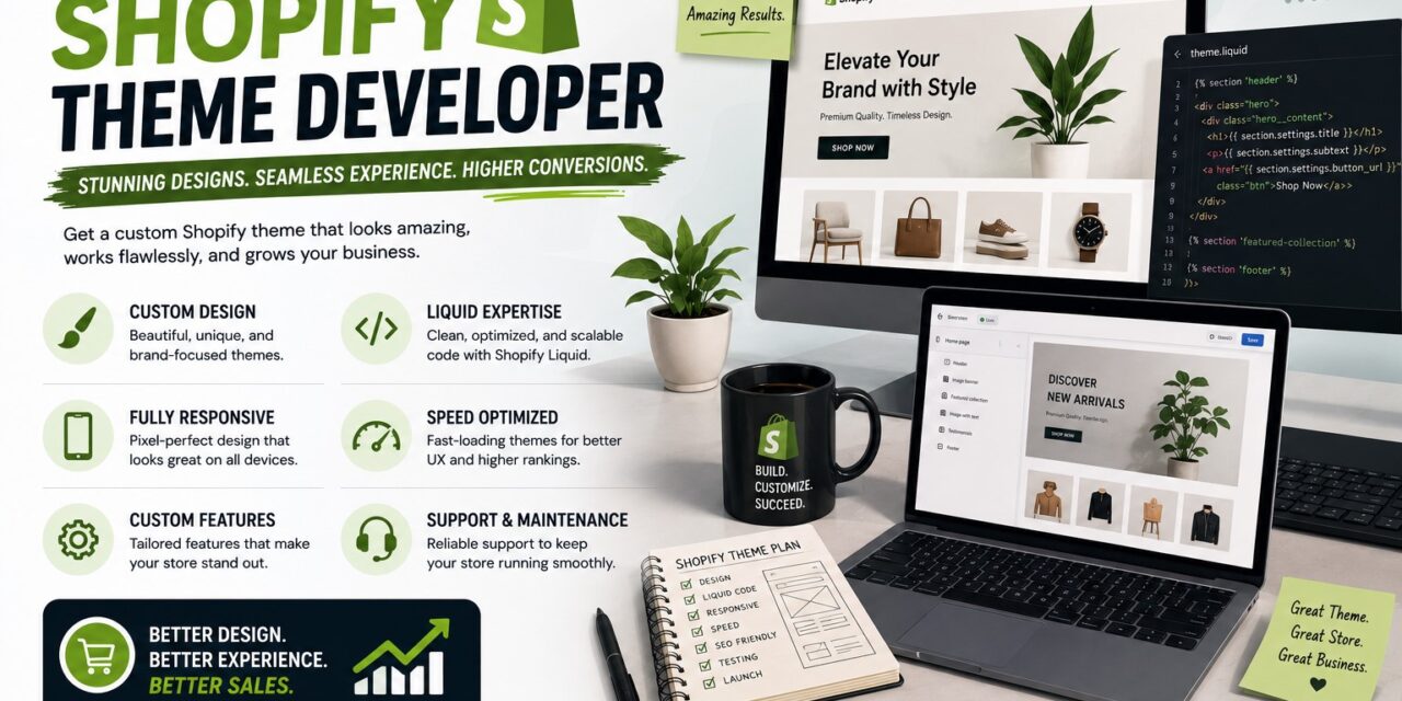 Hire Shopify Theme Developer: Why Custom Theme Expertise Can Transform Your Online Store