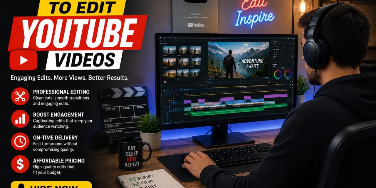 Hire Someone to Edit YouTube Videos: A Complete Guide for Content Creators