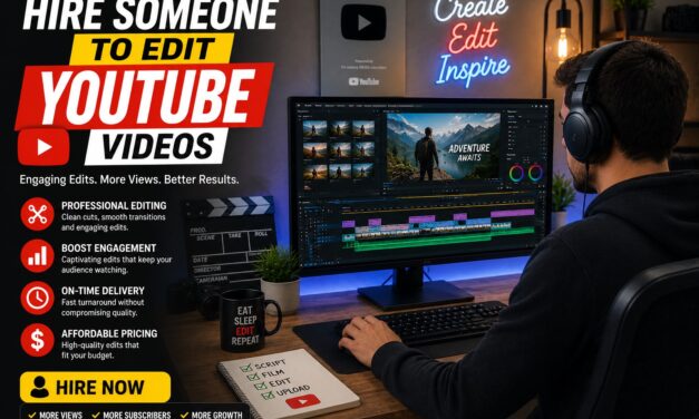 Hire Someone to Edit YouTube Videos: A Complete Guide for Content Creators