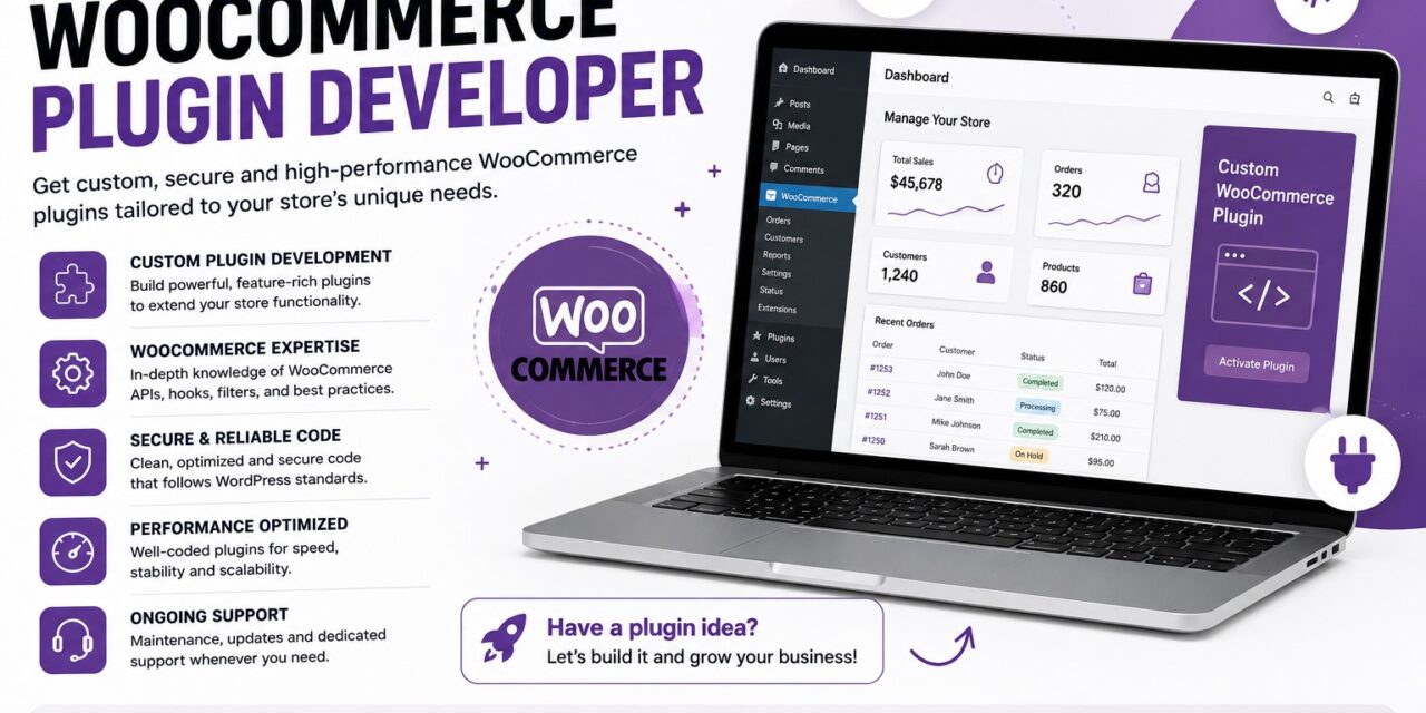 Hire WooCommerce Plugin Developer: Unlock Custom Features for Your Online Store
