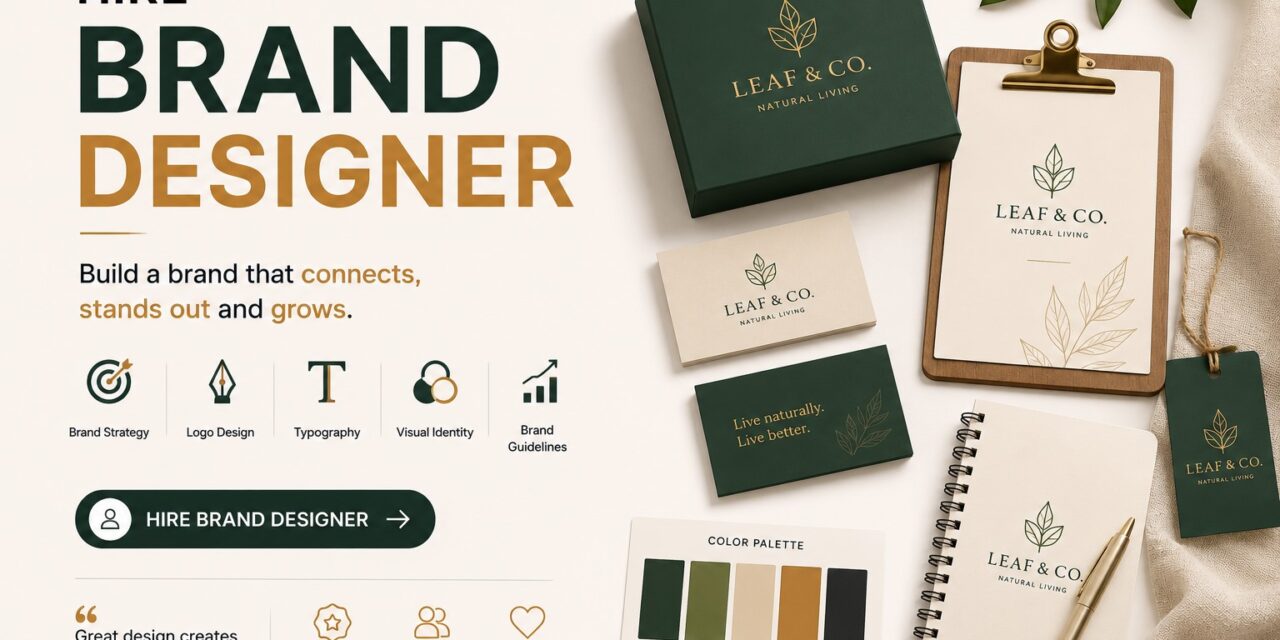 Hire Brand Designer: Build a Memorable Brand That Stands Out