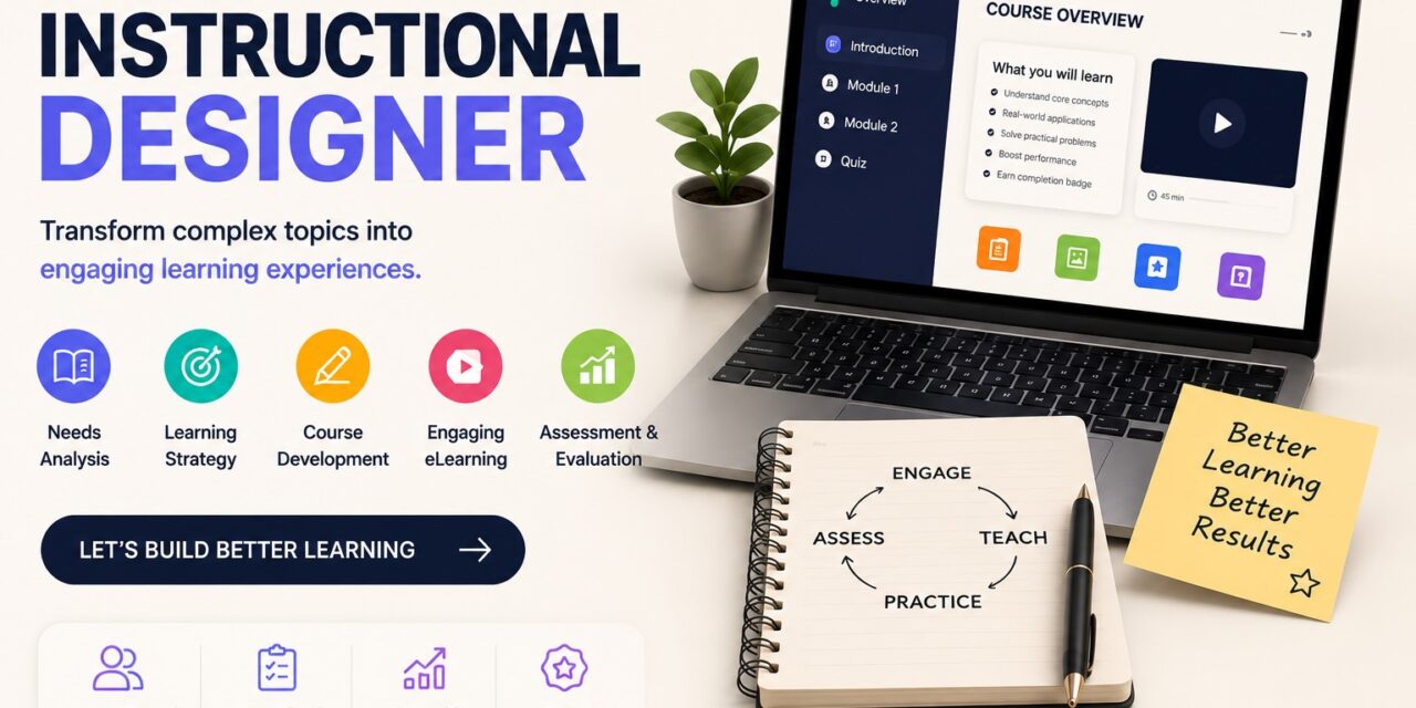 Hire an Instructional Designer: Create Learning Experiences That Deliver Results