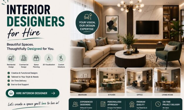 Interior Designers for Hire: Transform Your Space With Professional Design Expertise